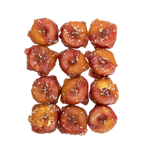 Uniq Pets Handcraft Chicken & Lamb White Sesame Bagel Dog Treats, 500 g