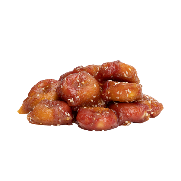 Uniq Pets Handcraft Chicken & Lamb White Sesame Bagel Dog Treats, 500 g