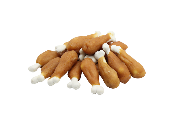 Uniq Pets Dog Snacks Handcraft Chicken Legs лакомства за кучета с пилешко, 500 г