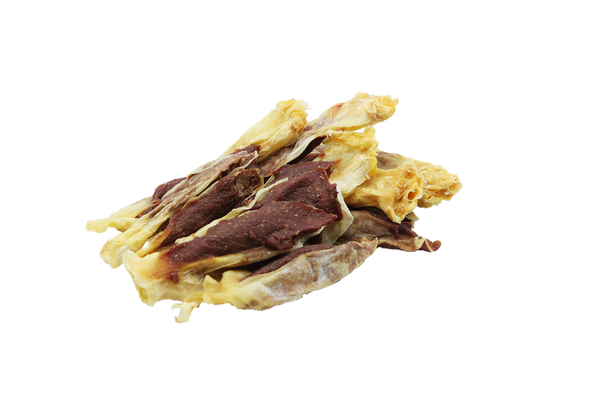 Uniq Pets Dog Snacks Meaty Beef Rabbit Ears дъвчащи лакомства за кучета заешко ухо с говеждо, 500 г