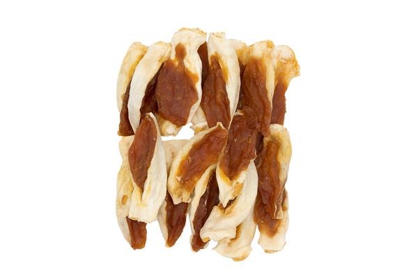 Uniq Pets Dog Snacks Meaty Chicken Rabbit Ears дъвчащи лакомства за кучета заешко ухо с пилешко, 500 г