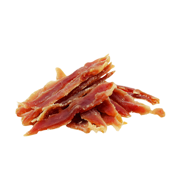 Uniq Pets Meaty Soft Duck Jerky меки патешки ленти за кучета, 80 г