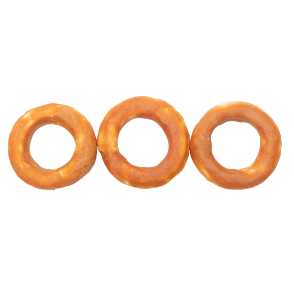 Uniq Pets Dog Snacks Rawhide Chicken Wraps Rings дъвчащи рингове за кучета, 12 см, 500 г