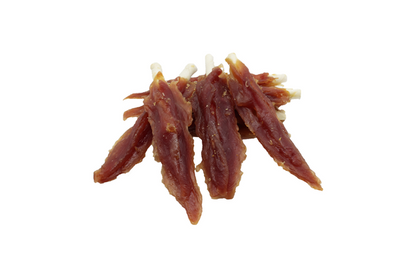 Uniq Pets Dog Snacks Rawhide Duck Breast on Rawhide Sticks дъвчащи стикове за кучета с патица, 500 г