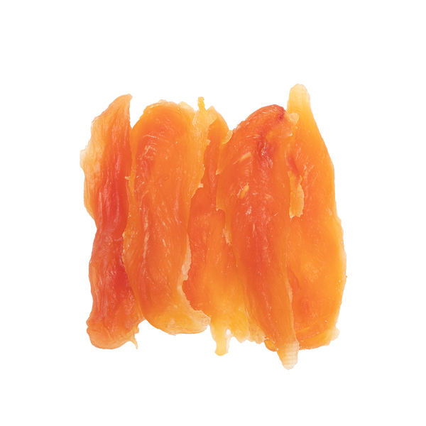Uniq Pets Dog Snacks Woofers Crystal Chicken Jerky лакомства за кучета с пилешко, 250 г