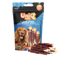 Uniq Pets Woofers Duck Wraps Rawhide Chew Sticks for Dogs, 250 g