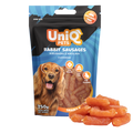 Uniq Pets Dog Snacks Woofers Rabbit Sausages меки наденички за кучета със заешко, 250 г