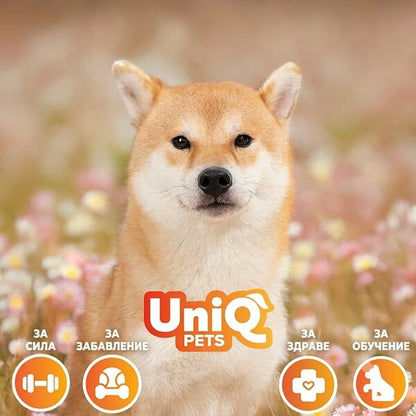 Uniq Pets Dog Snacks Woofers Rabbit Sausages меки наденички за кучета със заешко, 250 г