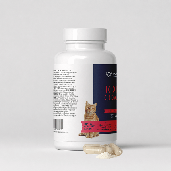Valsam Vet Joints Complex добавка за стави за кучета и котки, 60 капсули