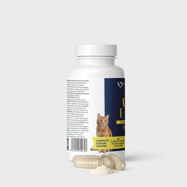 Valsam Vet UroEase комплекс за уринарната система за кучета и котки, 60 капсули