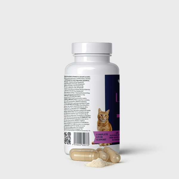 Valsam Vet LivWell комплекс за черния дроб на кучета и котки, 60 капсули