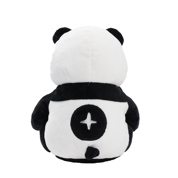 Uniq Pets Plush Dog Toy Sniffies Giant Panda плюшена играчка панда за кучета с писукане, 23,3 x 19,3