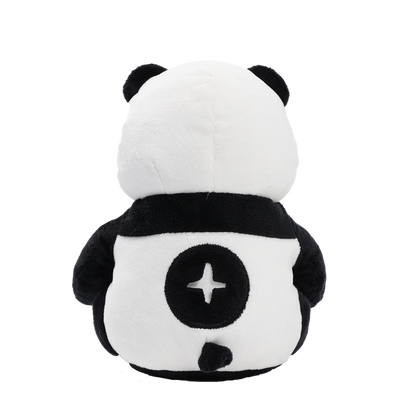 Uniq Pets Plush Dog Toy Sniffies Giant Panda плюшена играчка панда за кучета с писукане, 23,3 x 19,3