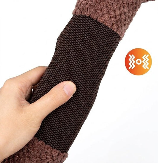 Uniq Pets Plush Dog Toy Squeakies Dog-Shaped Tug Toy плюшена играчка куче за дърпане със звук, 52 x 17,5 x 8 cm