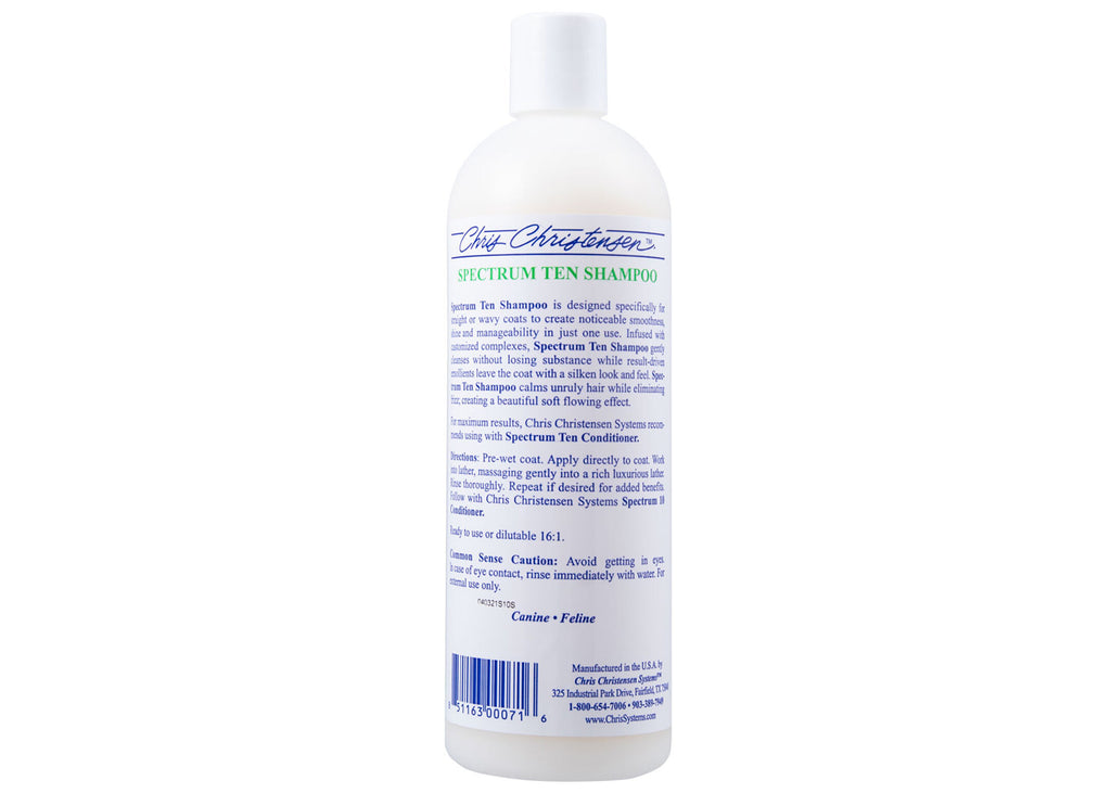 Chris Christensen Systems Spectrum Ten Shampoo - groom.bg