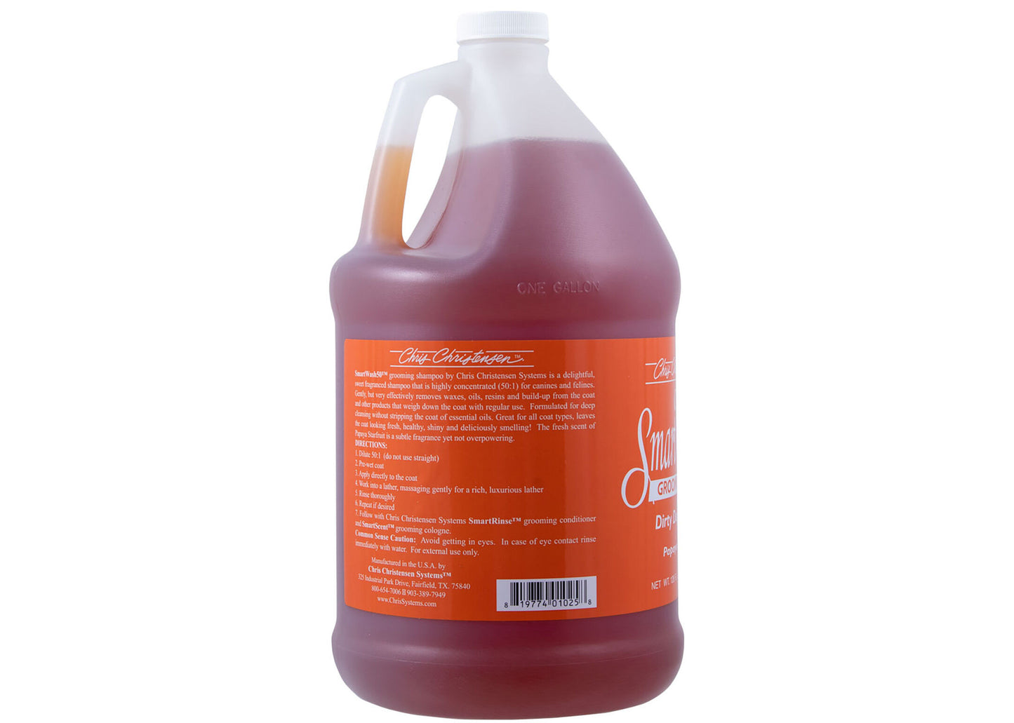 Chris Christensen Systems SmartWash 50 Papaya Starfruit Shampoo 3.8 L - Груум БГ