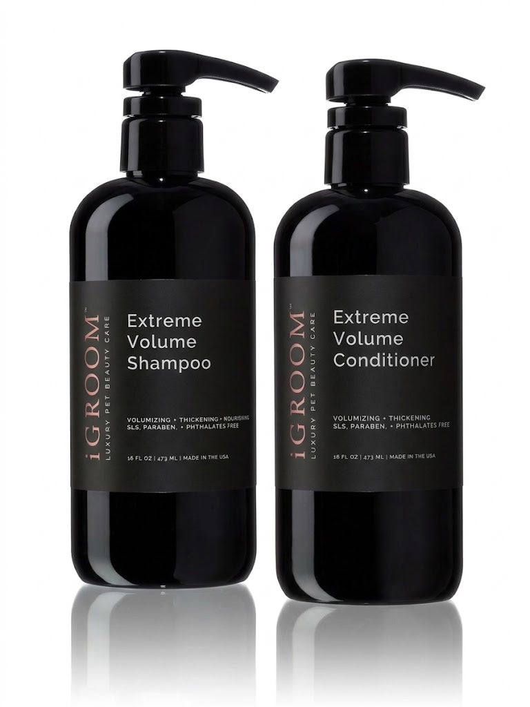 Комплект iGroom Extreme Volume: шампоан + балсам, 473 ml
