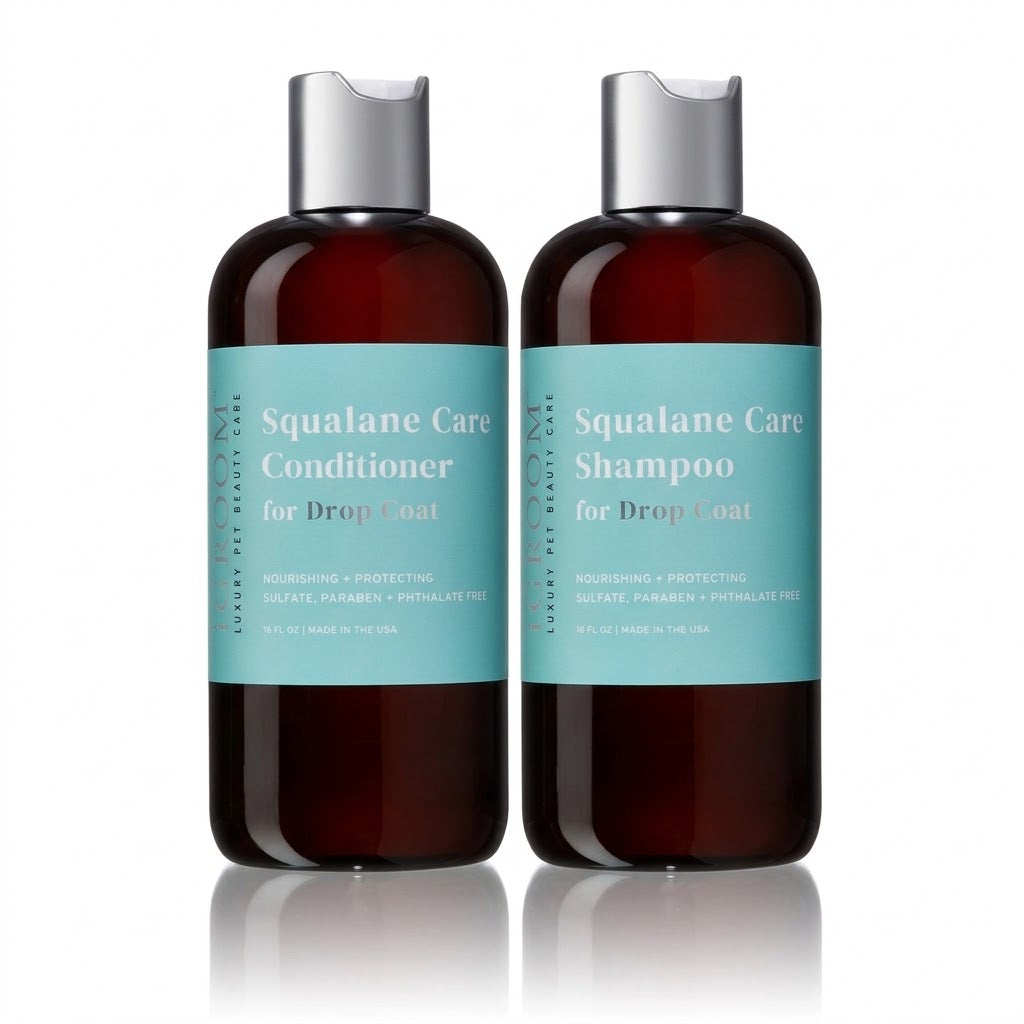 Комплект iGroom Squalane Care: шампоан + балсам, 473 ml