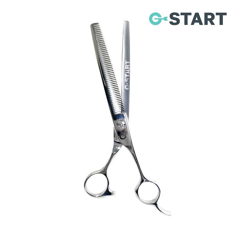 G-START 7.0 Inch Straight Modelling Scissors професионална права филираща груминг ножица, 17,7 cm