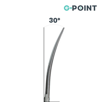 G-POINT 7.5 Inch 30° Curved Scissors професионална извита груминг ножица, 19 cm