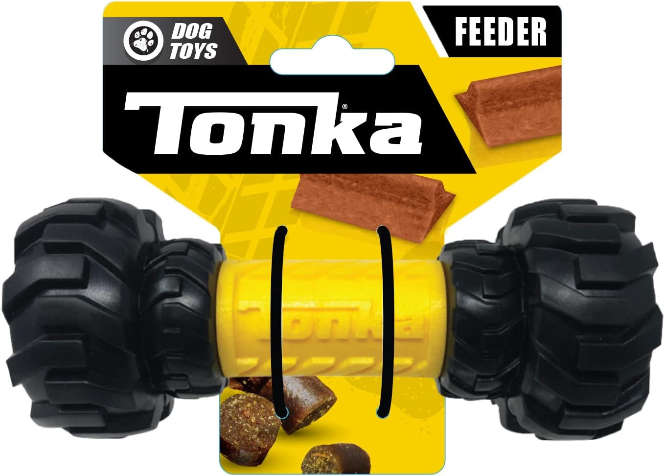 Играчка Tonka Axle Tread с интерактивна хранилка 18cm