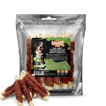 UniQ Pets Duck Fillet Wrapped Rawhide Sticks Dog Treats, 17 cm, 500 g