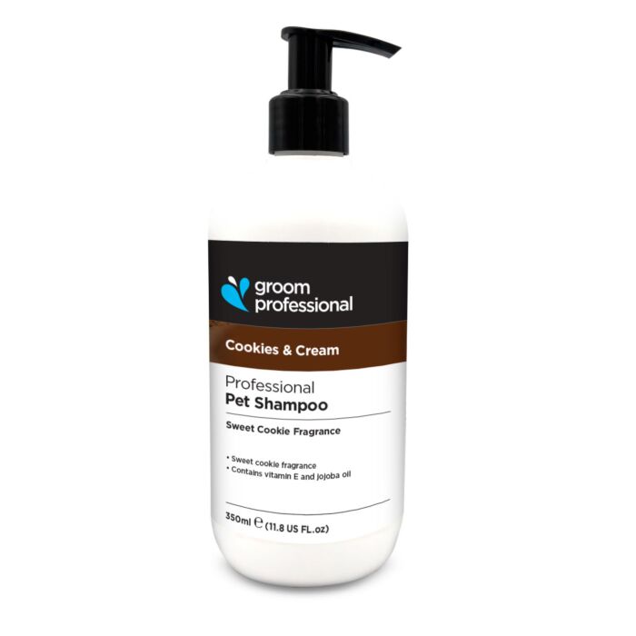 Groom Professional Cookies and Cream Shampoo - Професионален шампоан със сладък аромат на шоколад и ванилия 350 мл