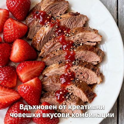 Uniq Pets Collagen Donut Duck & Strawberry – колагенови лакомства за кучета с патешко и ягода, 1 бр
