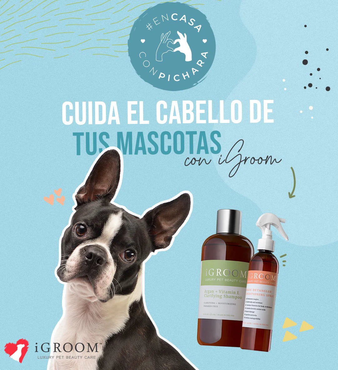 iGroom Argan + Vitamin E Шампоан - Груум БГ