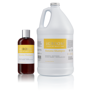 Комплект iGroom Banana: шампоан + балсам, 473 ml