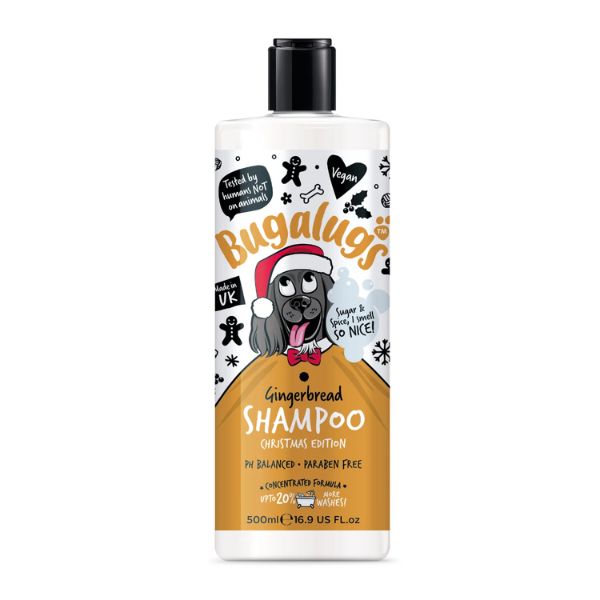 Bugalugs Christmas Edition Gingerbread Shampoo коледен шампоан 500ml