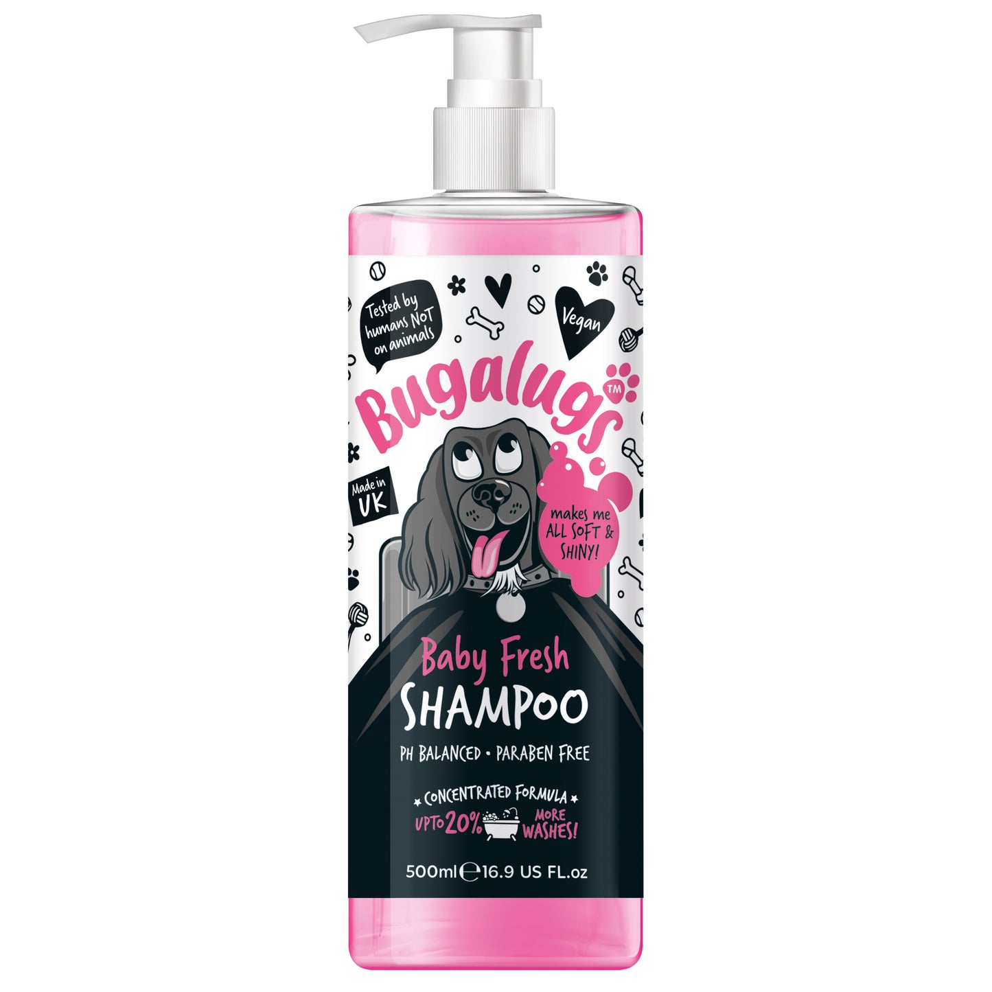 Нежен шампоан Bugalugs Baby Fresh за кученца и чувствителна кожа