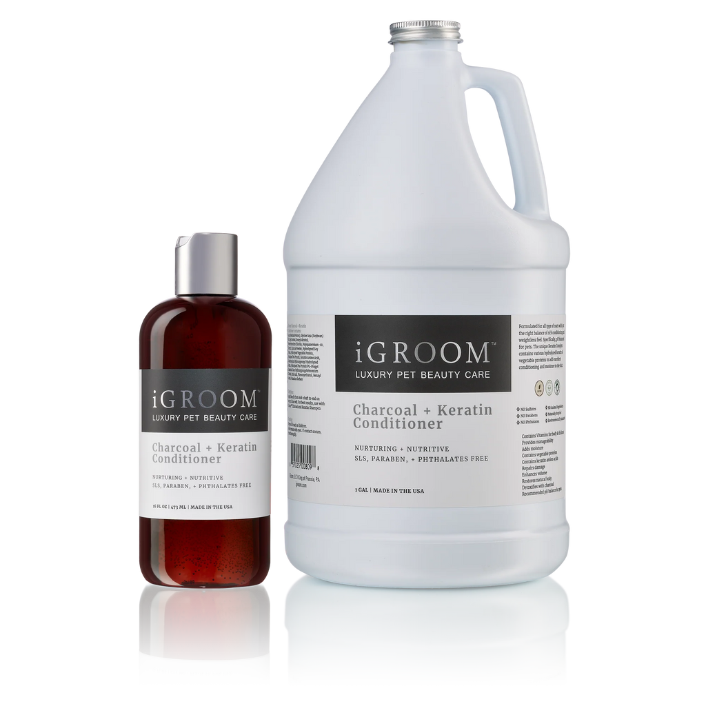 iGroom Charcoal + Keratin Балсам