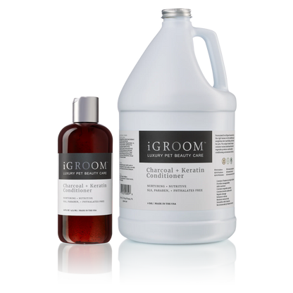 iGroom Charcoal + Keratin Балсам - Груум БГ