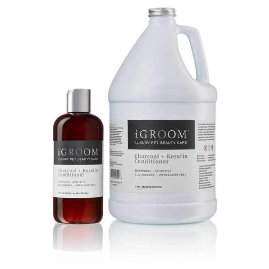 iGroom Charcoal + Keratin Балсам - Груум БГ