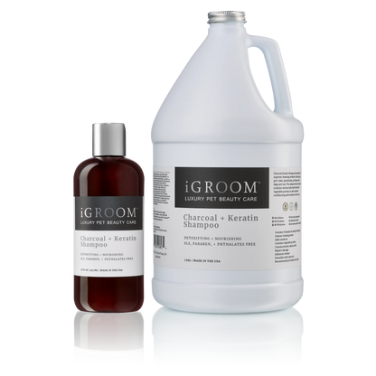iGroom Charcoal + Keratin Шампоан - Груум БГ