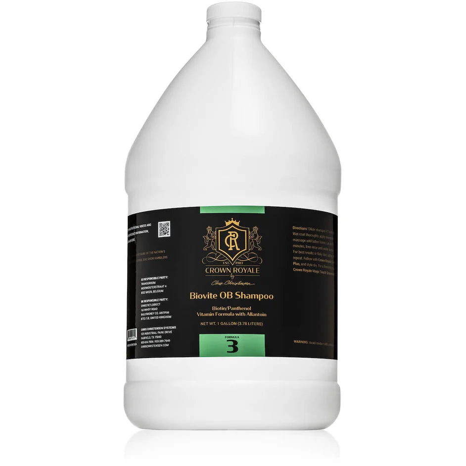 Crown Royale Biovite #3 Shampoo, Concentrate 4:1, 3.8l