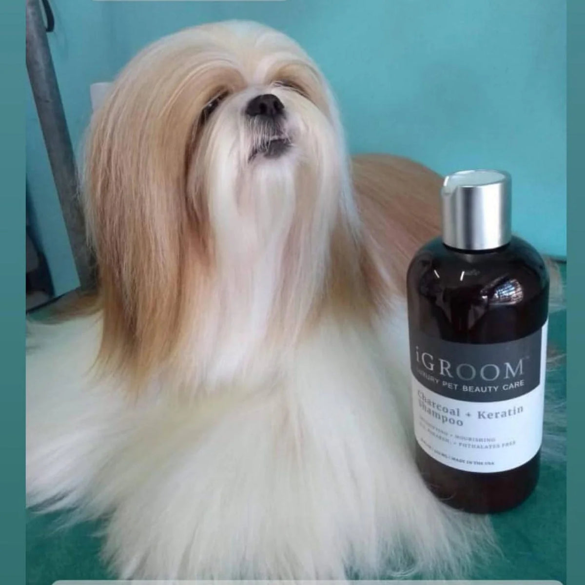 iGroom Charcoal + Keratin Балсам - Груум БГ