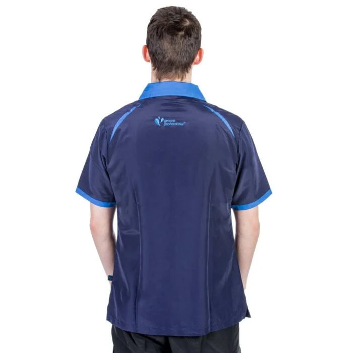 Groom Professional Lucco Jacket Navy/Blue Професионална груминг туника - снимка 3