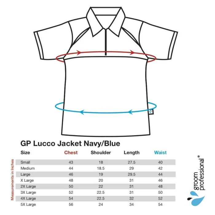 Groom Professional Lucco Jacket Navy/Blue Професионална груминг туника
