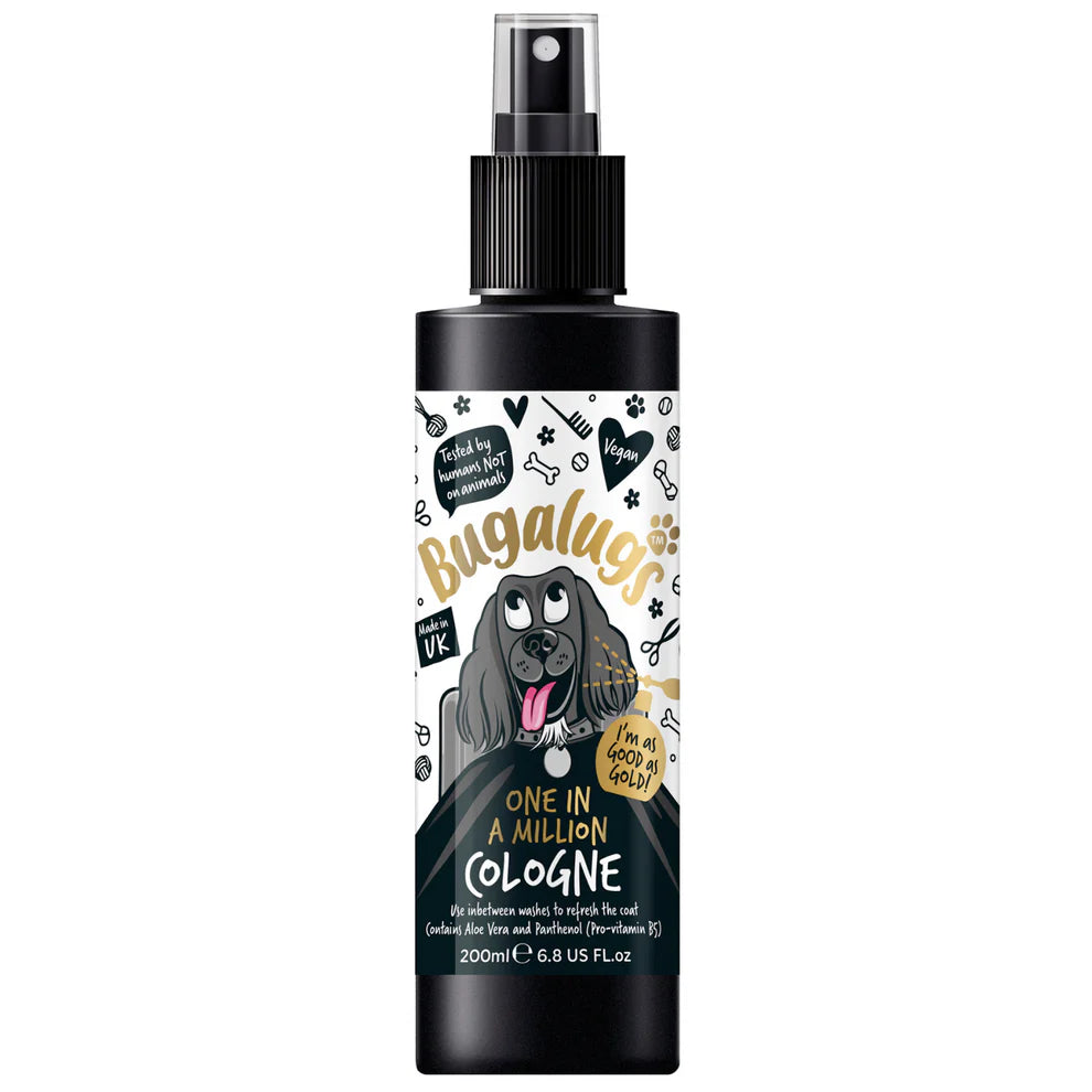 Bugalugs One in a Million Dog Cologne Луксозен Одеколон за Кучета 200ml