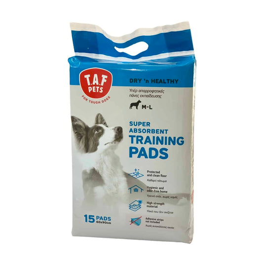 TAF PETS Pet Pads Пелени за куче с активен въглен 60*90, 15бр