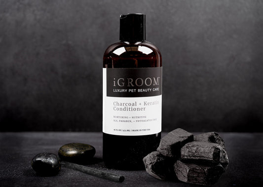 iGroom Charcoal + Keratin Шампоан - Груум БГ