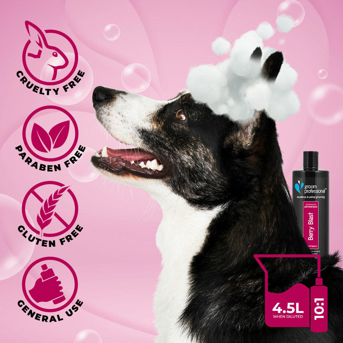 Groom Professional Berry Blast Шампоан