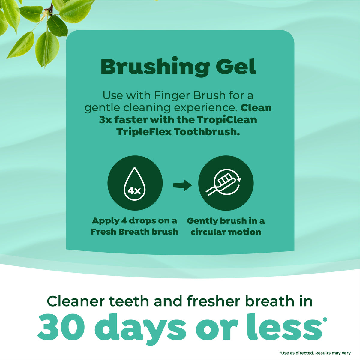 TropiClean Fresh Breath Стартов Дентален Комплект за Кученца