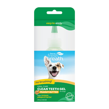 TropiClean Fresh Breath Гел против Плака и Зъбен Камък "Фъстъчено масло", 59мл