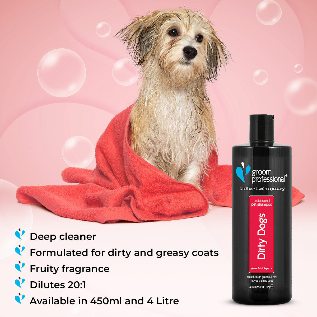 Groom Professional Dirty Dogs Шампоан