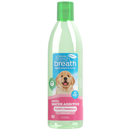 TropiClean Fresh Breath Дентална Добавка за Вода за Кученца