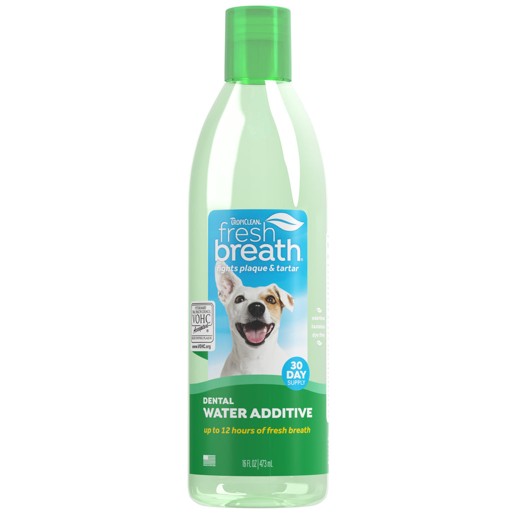 TropiClean Fresh Breath Plaque and Tartar Water Additive