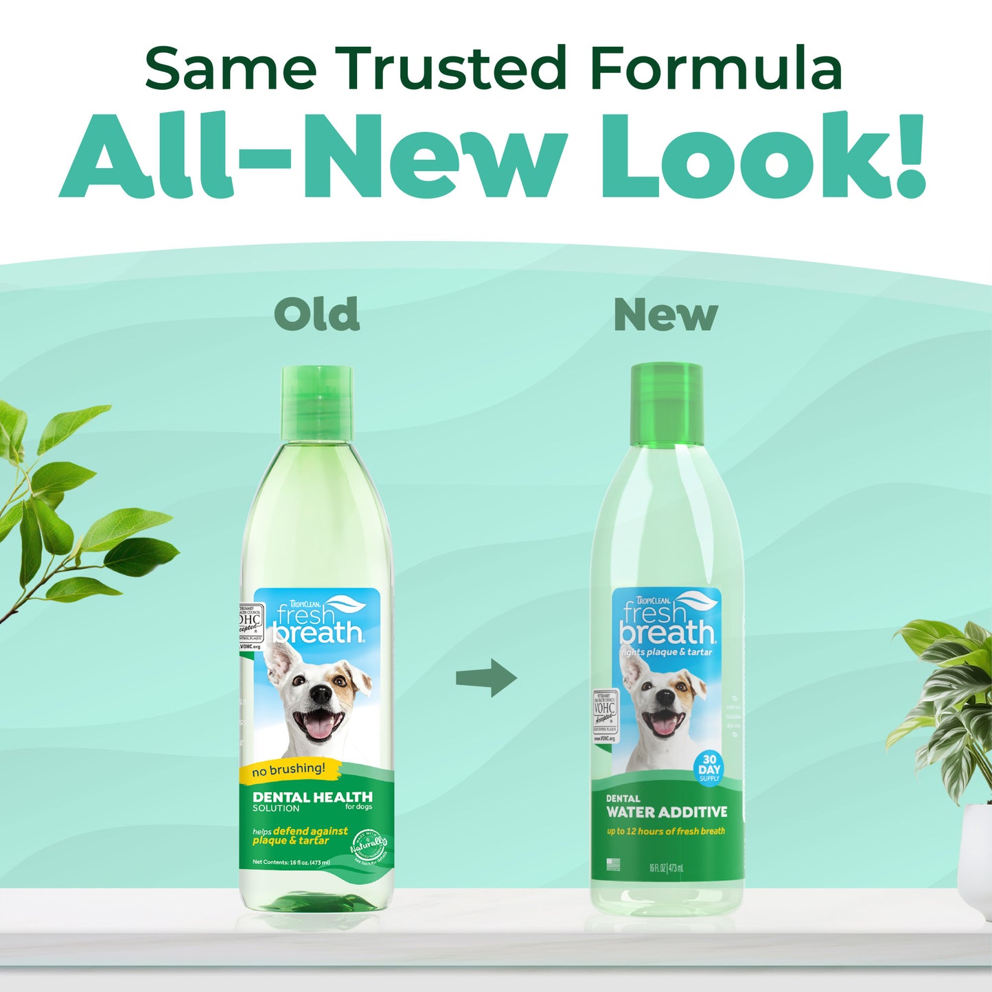 TropiClean Fresh Breath Добавка за Вода против Плака и Зъбен Камък